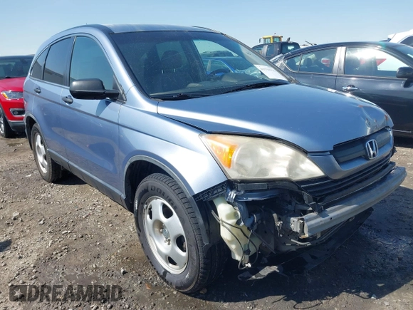 2007 Honda CR-V LX with VIN JHLRE38337C028847, listed as a IAAI auction lot 41910916 with 231,429 mi miles. Bid and sale history available at carsss.com. Image 1.