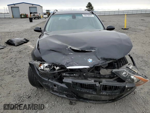 2006 BMW 3 Series 325xi with VIN WBAVT13596KW23721, listed as a Copart auction lot 76916824 with Not provided miles and Salvage title. Bid and sale history available at DreamBid. Image 5.