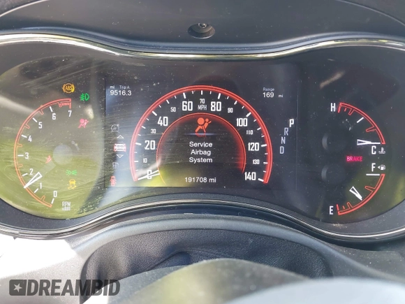 2019 Dodge Durango GT z VIN 1C4RDJDG2KC625283, wystawiony jako IAAI lot #41702986 z przebiegiem 191 708 mil mil oraz . Historia ofert i sprzedaży dostępna na DreamBid. Obrazek 7.