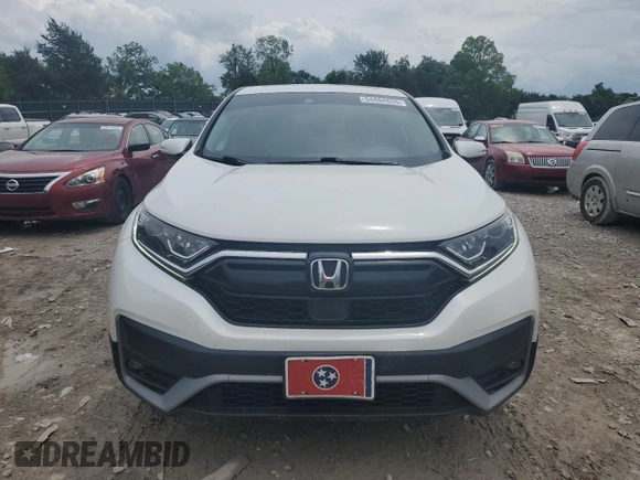 2020 Honda CR-V EX with VIN 5J6RW2H58LL041247, listed as a Copart auction lot 54484855 with 80,400 mi miles and Salvage Title. Bid and sale history available at DreamBid. Image 5.