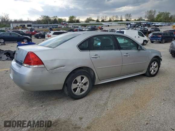 2011 Chevrolet Impala LT Fleet z VIN 2G1WG5EK6B1238724, wystawiony jako Copart lot #52582975 z przebiegiem 172 352 mil mil oraz Szkoda całkowita • Salvage title. Historia ofert i sprzedaży dostępna na DreamBid. Obrazek 3.