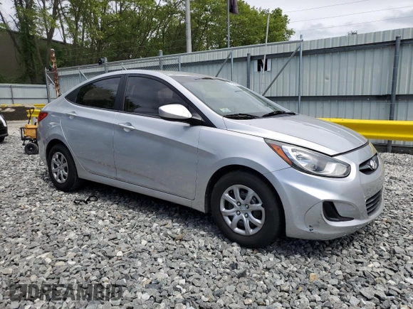 2012 Hyundai Accent GLS z VIN KMHCT4AE9CU183560, wystawiony jako Copart lot #56748485 z przebiegiem 178 553 mil mil oraz Tytuł czysty. Historia ofert i sprzedaży dostępna na DreamBid. Obrazek 4.