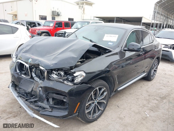 2019 BMW X4 xDrive30i with VIN 5UXUJ3C58KLG55968, listed as a IAAI auction lot 41286393 with 60,785 mi miles. Bid and sale history available at carsss.com. Image 17.