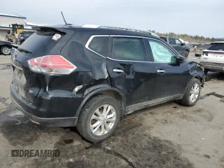 2016 Nissan Rogue S with VIN KNMAT2MT5GP736686, listed as a Copart auction lot 47551745 with 97,914 mi miles and Salvage Title. Bid and sale history available at carsss.com. Image 3.