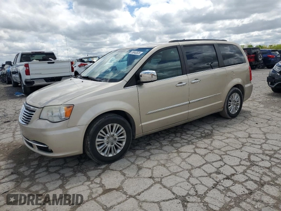 2012 Chrysler Town & Country Touring L with VIN 2C4RC1CG7CR362673, listed as a Copart auction lot 55840535 with 215,496 mi miles and Clean Title. Bid and sale history available at DreamBid. Image 1.