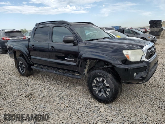 2014 Toyota Tacoma with VIN 3TMLU4EN8EM145918, listed as a Copart auction lot 60435105 with 121,046 mi miles and Salvage title. Bid and sale history available at DreamBid. Image 4.