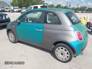 2012 FIAT 500 Pop z VIN 3C3CFFAR0CT213263, wystawiony jako IAAI lot #42316454 z przebiegiem 86 280 mil mil oraz . Historia ofert i sprzedaży dostępna na DreamBid. Obrazek 3.