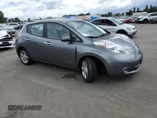 2015 Nissan LEAF SV with VIN 1N4AZ0CP5FC307552, listed as a Copart auction lot 56620624 with 40,007 mi miles and Salvage Title. Bid and sale history available at carsss.com. Image 4.
