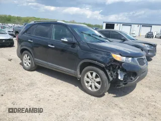 2013 Kia Sorento LX with VIN 5XYKT4A6XDG364050, listed as a Copart auction lot 52725905 with 166,866 mi miles and Salvage title. Bid and sale history available at DreamBid. Image 4.