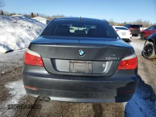 2008 BMW 5 Series 528i with VIN WBANU53568CT18808, listed as a Copart auction lot 50302515 with 192,214 mi miles and Clean Title. Bid and sale history available at carsss.com. Image 6.