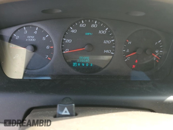2008 Chevrolet Impala LS with VIN 2G1WB58KX81320619, listed as a Copart auction lot 53730765 with 116,640 mi miles and Clean Title. Bid and sale history available at DreamBid. Image 9.