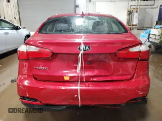 2014 Kia Forte LX with VIN KNAFX4A68E5226486, listed as a Copart auction lot 51178745 with 89,632 mi miles and Salvage Title. Bid and sale history available at carsss.com. Image 6.