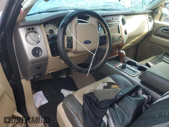 2007 Ford Expedition Eddie Bauer with VIN 1FMFU18567LA29057, listed as a Copart auction lot 42679805 with 259,535 mi miles and Salvage title. Bid and sale history available at DreamBid. Image 8.