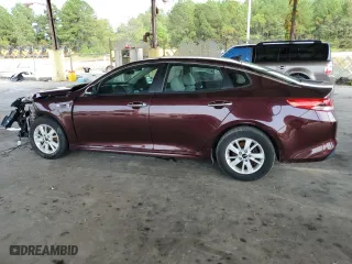 2016 Kia Optima LX with VIN 5XXGT4L36GG108540, listed as a Copart auction lot 72884284 with 127,020 mi miles and Salvage Title. Bid and sale history available at carsss.com. Image 2.