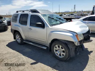 2010 Nissan Xterra S with VIN 5N1AN0NU2AC519838, listed as a Copart auction lot 57301355 with 129,990 mi miles and Salvage title. Bid and sale history available at DreamBid. Image 4.