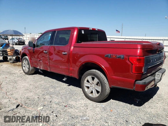 2018 Ford F-150 XL with VIN 1FTEW1EGXJFA29357, listed as a Copart auction lot 53203385 with 202,366 mi miles and Salvage Title. Bid and sale history available at DreamBid. Image 2.