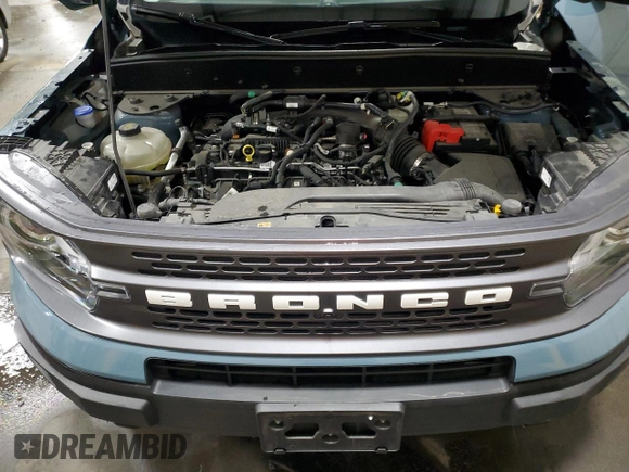 2023 Ford Bronco Sport Badlands z VIN 3FMCR9D91PRE01918, wystawiony jako Copart lot #52120145 z przebiegiem 8 415 mil mil oraz Szkoda całkowita • Salvage title. Historia ofert i sprzedaży dostępna na DreamBid. Obrazek 13.