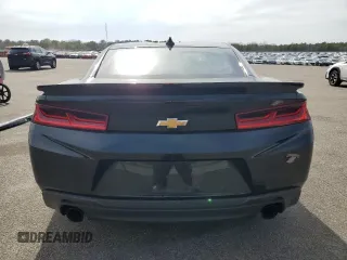 2017 Chevrolet Camaro 1LT with VIN 1G1FA1RX2H0140763, listed as a Copart auction lot 54157075 with 79,966 mi miles and Salvage Title. Bid and sale history available at carsss.com. Image 6.