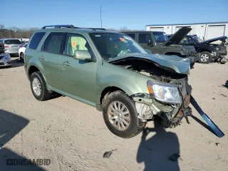 2010 Mercury Mariner Premier with VIN 4M2CN8HG9AKJ07871, listed as a Copart auction lot 47218045 with 0 mi miles and Salvage Title. Bid and sale history available at carsss.com. Image 4.