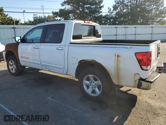 2007 Nissan Titan SE with VIN 1N6BA07A87N228312, listed as a Copart auction lot 82164424 with 206,471 mi miles and Clean title. Bid and sale history available at DreamBid. Image 2.
