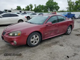 2005 Pontiac Grand Prix z VIN 2G2WP522751244312, wystawiony jako Copart lot #59796455 z przebiegiem 176 586 mil mil oraz Szkoda całkowita • Salvage title. Historia ofert i sprzedaży dostępna na DreamBid. Obrazek 1.