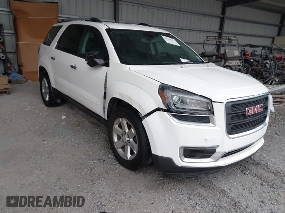 2013 GMC Acadia SLE with VIN 1GKKRNED5DJ171029, listed as a IAAI auction lot 41286257 with 180,195 mi miles. Bid and sale history available at carsss.com. Image 1.