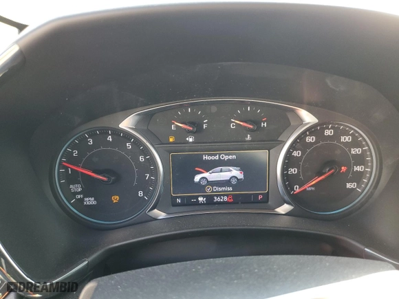 2024 Chevrolet Equinox RS with VIN 3GNAXMEG8RL333700, listed as a Copart auction lot 71481804 with 3,628 mi miles and Salvage Title. Bid and sale history available at carsss.com. Image 9.