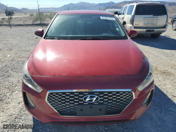 2018 Hyundai Elantra GT with VIN KMHH35LE6JU023335, listed as a Copart auction lot 67281773 with 59,232 mi miles. Bid and sale history available at carsss.com. Image 5.