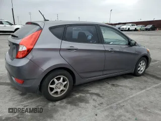 2014 Hyundai Accent GS with VIN KMHCT5AE4EU184401, listed as a Copart auction lot 54960195 with 135,134 mi miles and Clean Title. Bid and sale history available at carsss.com. Image 3.