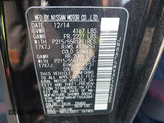 2015 Nissan Juke S with VIN JN8AF5MV4FT554384, listed as a IAAI auction lot 41834669 with 167,040 mi miles and . Bid and sale history available at DreamBid. Image 9.