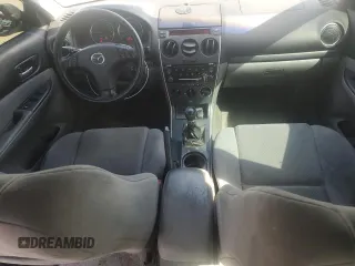 2007 Mazda 6 S Sport VE with VIN 1YVHP80D275M01539, listed as a Copart auction lot 55328595 with 160,233 mi miles and Salvage Title. Bid and sale history available at DreamBid. Image 8.