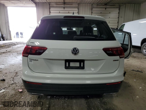 2019 Volkswagen Tiguan SE with VIN 3VV2B7AX7KM030489, listed as a Copart auction lot 52227895 with 58,446 mi miles and Salvage Title. Bid and sale history available at DreamBid. Image 6.