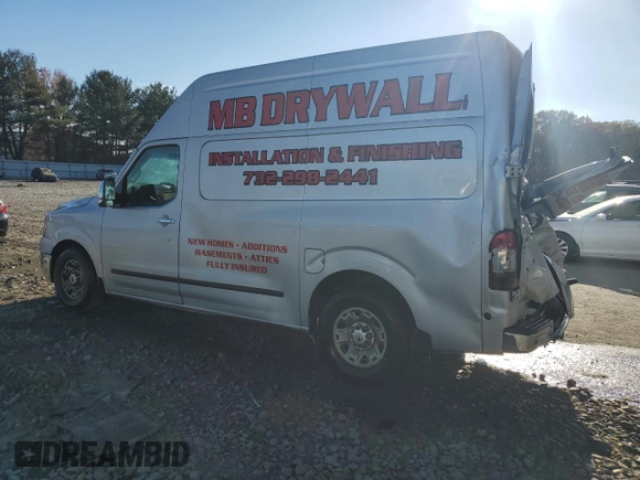 2012 Nissan NV SV with VIN 1N6AF0LYXCN115147, listed as a Copart auction lot 79483744 with 304,076 mi miles and Salvage Title. Bid and sale history available at carsss.com. Image 2.