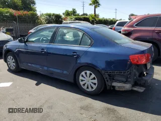 2014 Volkswagen Jetta S with VIN 3VW2K7AJ4EM235120, listed as a Copart auction lot 62731145 with 157,907 mi miles and Salvage title. Bid and sale history available at DreamBid. Image 2.