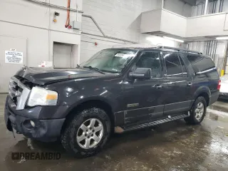 2007 Ford Expedition EL SSV with VIN 1FMFK16537LA02374, listed as a Copart auction lot 88929885 with 243,645 mi miles and Salvage Title. Bid and sale history available at carsss.com. Image 1.
