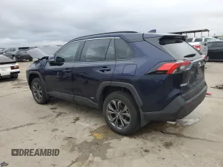 2024 Toyota RAV4 Hybrid XLE Premium with VIN 4T3B6RFVXRU157719, listed as a Copart auction lot 44658025 with 7,047 mi miles and Salvage Title. Bid and sale history available at carsss.com. Image 2.