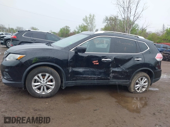 2016 Nissan Rogue SV z VIN KNMAT2MV0GP603383, wystawiony jako IAAI lot #42165722 z przebiegiem Nie podano mil oraz . Historia ofert i sprzedaży dostępna na DreamBid. Obrazek 14.