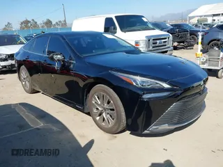 2023 Toyota Mirai XLE with VIN JTDAAAAA2PA009706, listed as a IAAI auction lot 41859193 with 21,488 mi miles and . Bid and sale history available at DreamBid. Image 1.