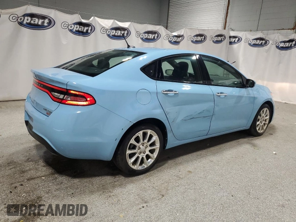2013 Dodge Dart Limited with VIN 1C3CDFCH7DD226447, listed as a Copart auction lot 59842915 with 58,222 mi miles and Clean title. Bid and sale history available at DreamBid. Image 3.