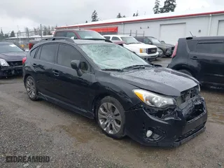 2013 Subaru Impreza Wagon 2.0i Sport Premium with VIN JF1GPAL64D2868826, listed as a IAAI auction lot 41566598 with 113,005 mi miles. Bid and sale history available at carsss.com. Image 1.