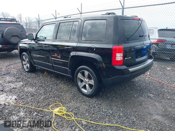 2017 Jeep Patriot High Altitude with VIN 1C4NJRFB3HD165206, listed as a IAAI auction lot 41644912 with 124,151 mi miles. Bid and sale history available at carsss.com. Image 3.