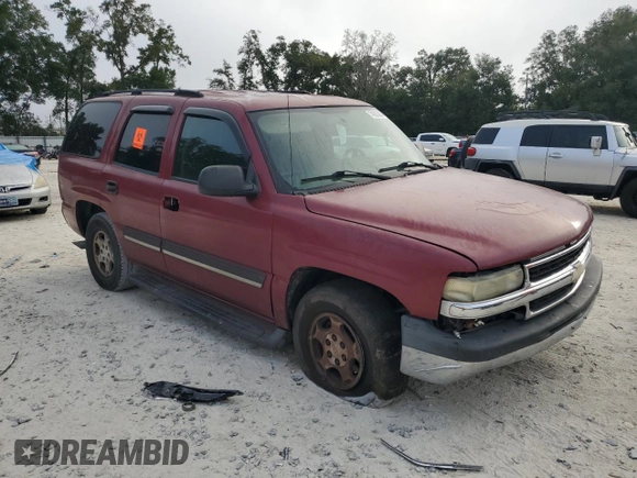 2004 Chevrolet Tahoe LS with VIN 1GNEC13Z64R289200, listed as a Copart auction lot 74553534 with 209,815 mi miles and Salvage Title. Bid and sale history available at carsss.com. Image 4.