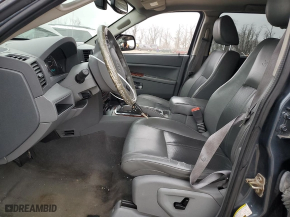 2007 Jeep Grand Cherokee Limited with VIN 1J8HR58P17C642901, listed as a Copart auction lot 48609185 with 153,195 mi miles and Salvage Title. Bid and sale history available at carsss.com. Image 7.