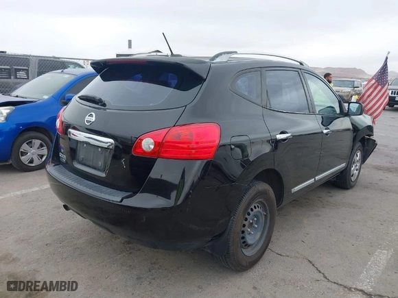 2014 Nissan Rogue Select S with VIN JN8AS5MT3EW611973, listed as a IAAI auction lot 41527064 with 40,343 mi miles. Bid and sale history available at carsss.com. Image 4.