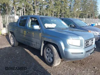 2006 Honda Ridgeline RTS with VIN 2HJYK164X6H554126, listed as a IAAI auction lot 41981251 with 1 mi miles. Bid and sale history available at carsss.com. Image 1.