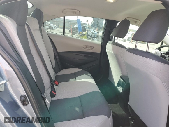 2023 Toyota Corolla LE with VIN JTDB4MEE8P3015055, listed as a Copart auction lot 50380345 with 20,548 mi miles and Salvage Title. Bid and sale history available at DreamBid. Image 11.