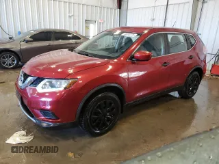 2016 Nissan Rogue SV with VIN KNMAT2MV1GP633895, listed as a Copart auction lot 43205725 with 89,410 mi miles and Non Repairable. Bid and sale history available at carsss.com. Image 1.