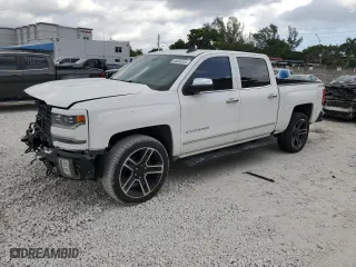 2017 Chevrolet Silverado 1500 LTZ with VIN 3GCUKSEJ0HG376066, listed as a Copart auction lot 84600204 with 187,717 mi miles and Salvage Title. Bid and sale history available at carsss.com. Image 1.