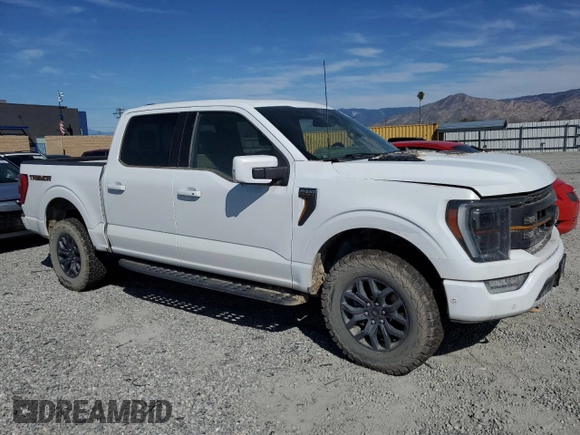 2022 Ford F-150 XL with VIN 1FTEW1E87NFA71998, listed as a Copart auction lot 49880045 with 0 mi miles and Salvage Title. Bid and sale history available at carsss.com. Image 4.