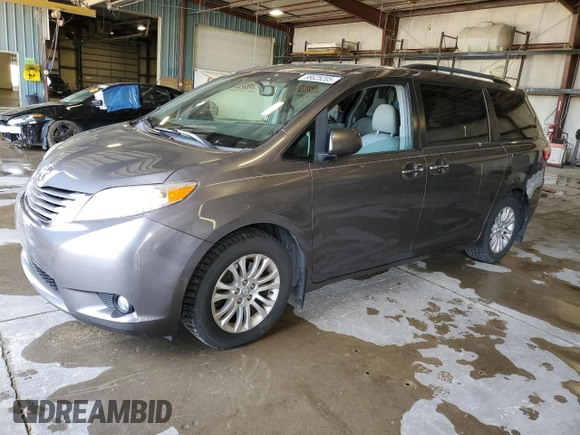 2017 Toyota Sienna XLE Auto Access Seat с VIN 5TDYZ3DC1HS820689, выставлен на аукционе Copart как лот 58625205 с пробегом 98 009 миль миль и Списание • Salvage title. История ставок и продаж доступна на DreamBid. Изображение 1.